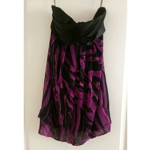 Strapless summer dress