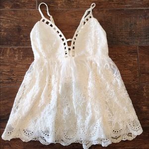 LF Millau Inspired Crochet Babydoll Top ♡
