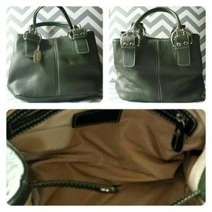 ⬇REDUCDED⬇Forest green Tignanello Bag