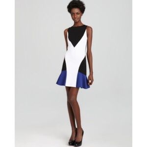 🎉HP🎉 Aqua Colorblock Dress