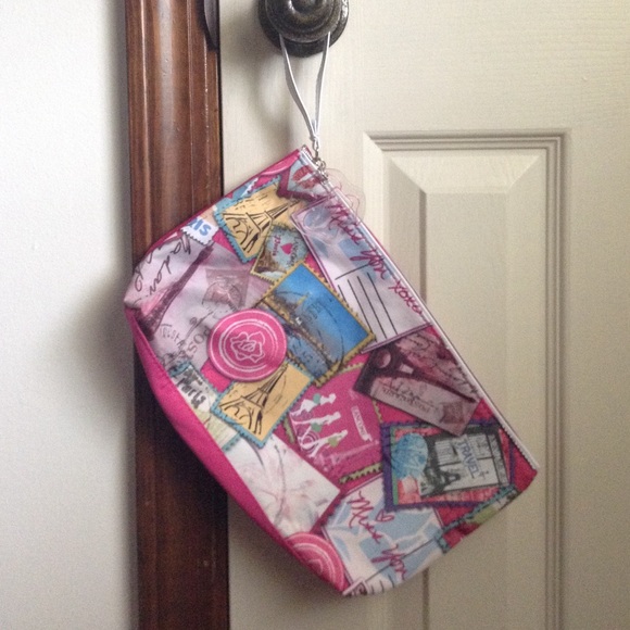 Paris makeup bag