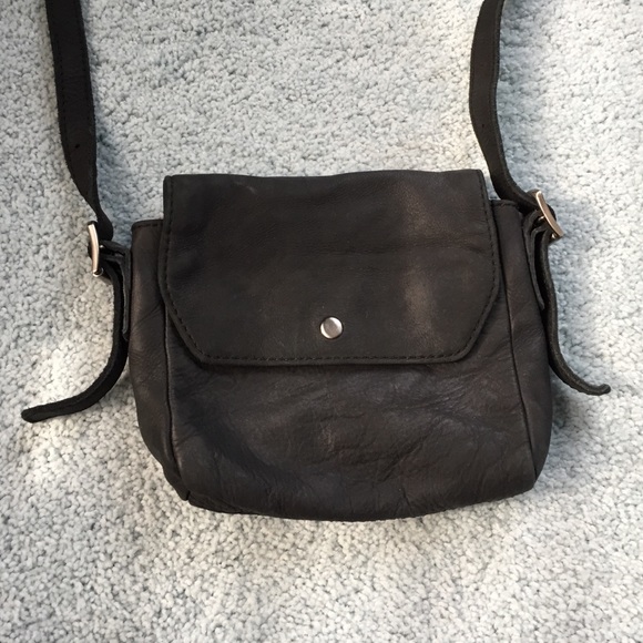 J.Crew Black Cross Body Bag
