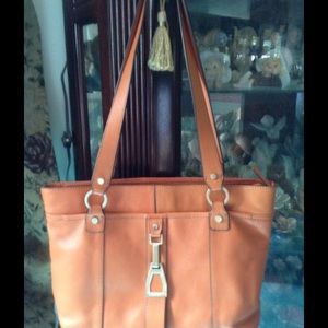 Final Price- Etienne Aigner Leather Orange Bag