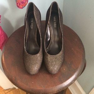 Nine West Glitter Heels