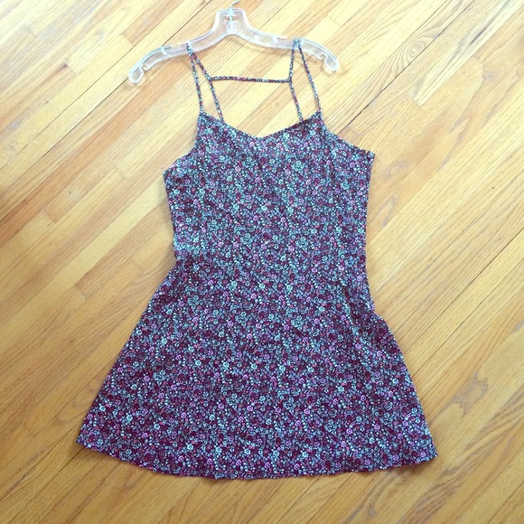 H&M Floral A-line Dress