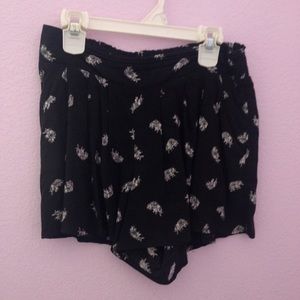 flowy high waisted shorts