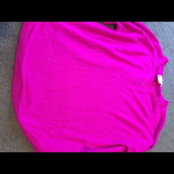 Bright pink long sleeve