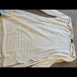 Long sleeve beige shirt