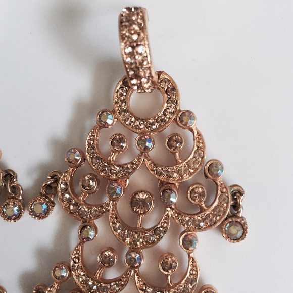 Custom made chandelier earrings - Picture 4 of 4