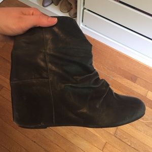 ALDO leather bootie