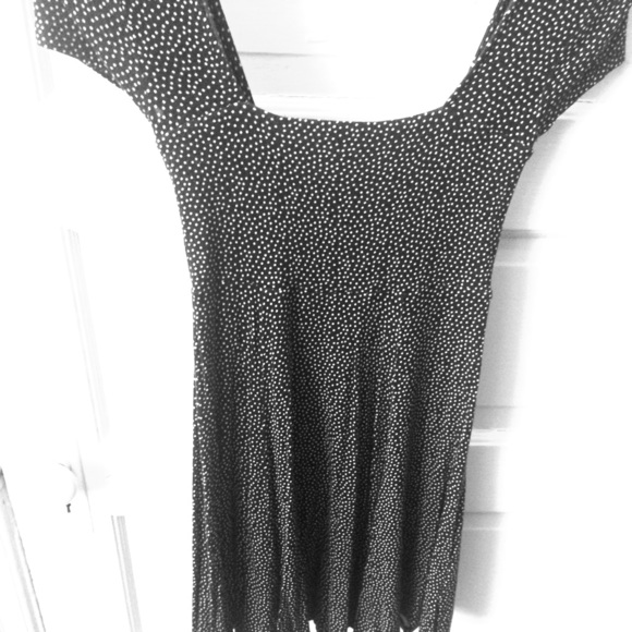 Kimchi Blue Black and White Polka Dot Summer Dress