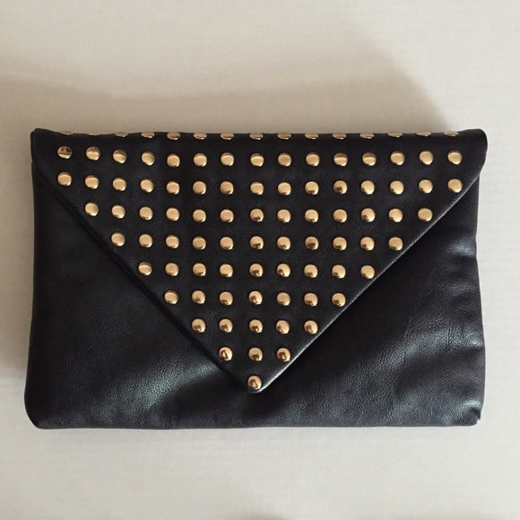 SALE | Gold studded Aldo clutch