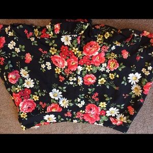 Floral shorts