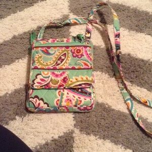 Paisley Vera Bradley cross body purse!