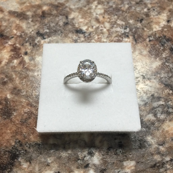 Jewelry - 2.34ct Oval Floating Halo Ring