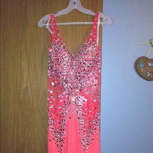 2015 Panolopy long prom dress