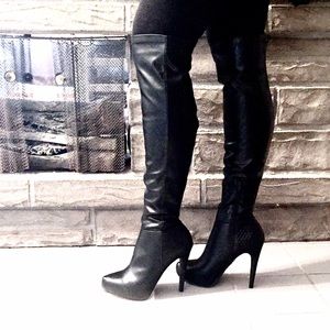 Sexy Jennifer Lopez Belle Knee-High Fashion Boots