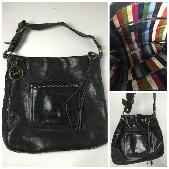 Coach Legacy Thompson Distressed XL Leather Hobo