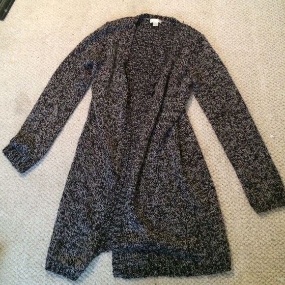 Christopher and banks long cardigan in grey