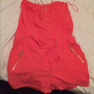 Orange romper OBO