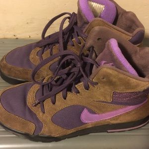 nike purple suede