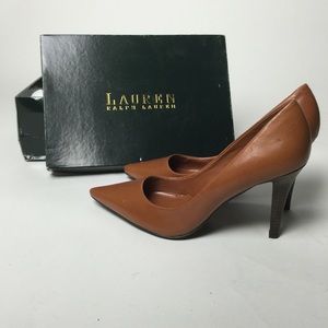 Leather Ralph Lauren Pumpd