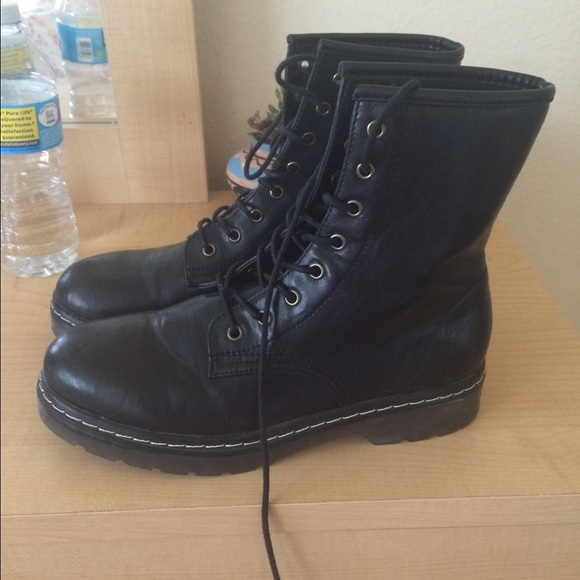 Cathy Jean Shoes - Cathy Jean Combat Boots