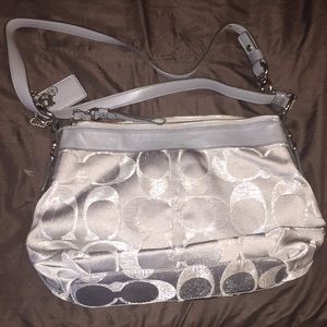 Sliver coach bag