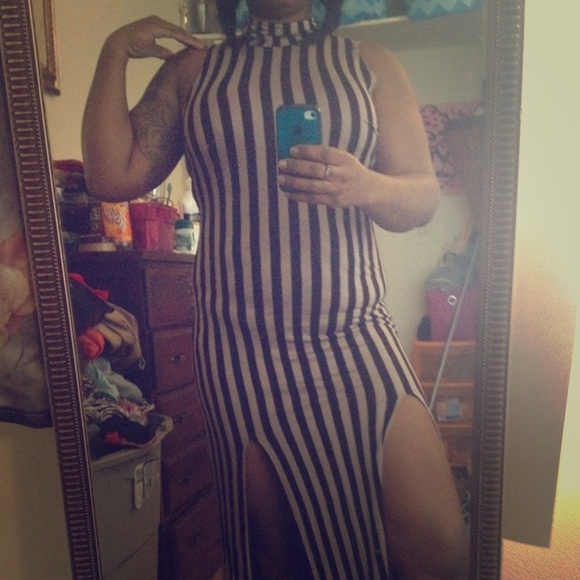 Sexy two split summer dress