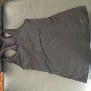 Nike DriFit Tank with built in bra