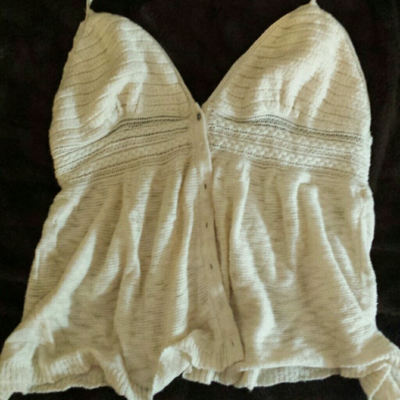 American Eagle knit halter top