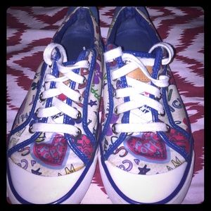 Coach tennis shoes size 5 1/2