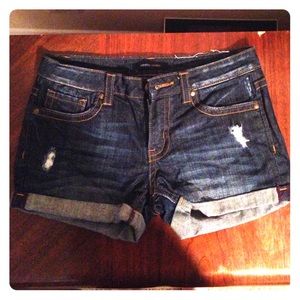 Vigoss Studio Cuffed Denim Shorts