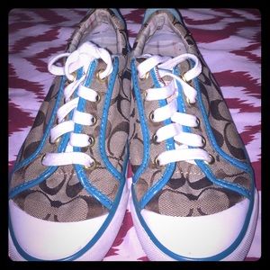 Coach tennis shoes 5 1/2