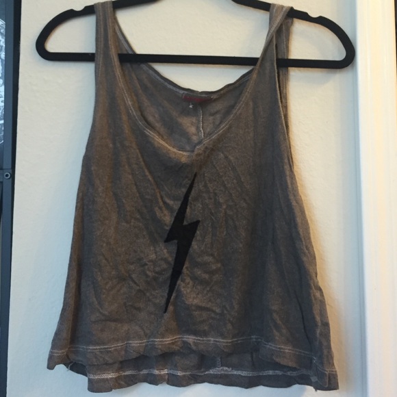 Lightning bolt tank top