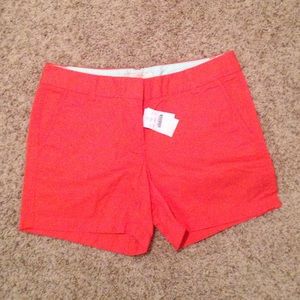 J. Crew Salmon Chino Shorts! NWT!!!