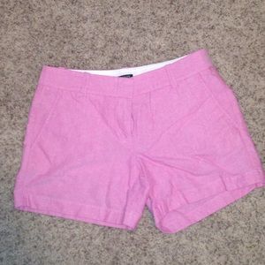 J. Crew Chino Shorts in Powder Pink!