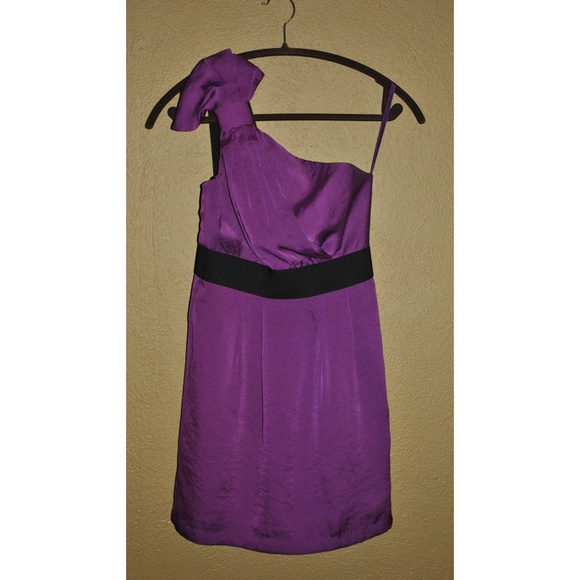 BCBGeneration purple cocktail dress - Picture 1 of 4