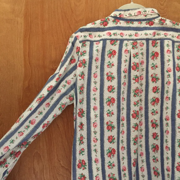 Vintage Cath Kidston Floral Print Button Down - Picture 3 of 3