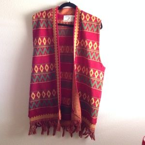 NEEDS TO GO! Urban Outfitters Tribal Vest