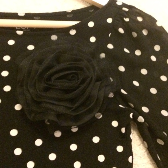 💟 Sold 💟 Black rose mesh fabric flower pin
