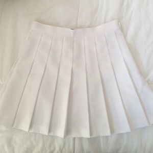 ON HOLD!! White American Apparel Tennis Skirt