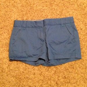 J. Crew Blue Chino Shorts!
