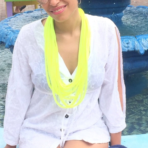 Handmade Fabric necklace