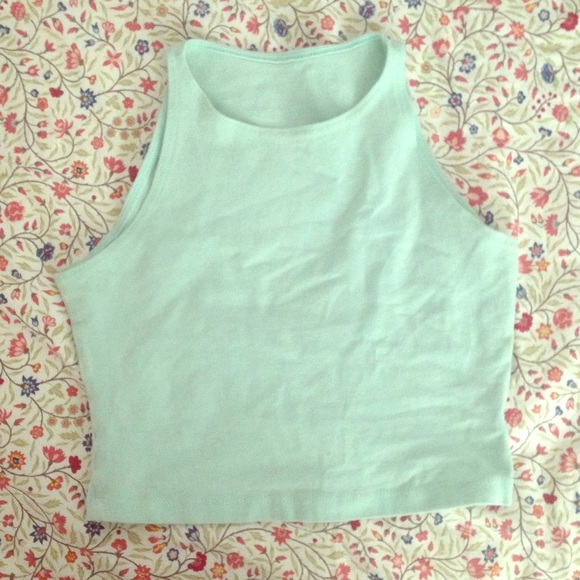 american apparel crop top
