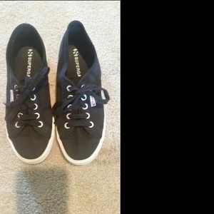 Black Superga Sneakers