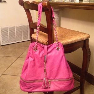 Pink and Gold Purse