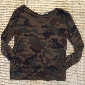 Anthropologie Michael Stars Camo T