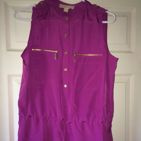 Women's purple Michael Kors top