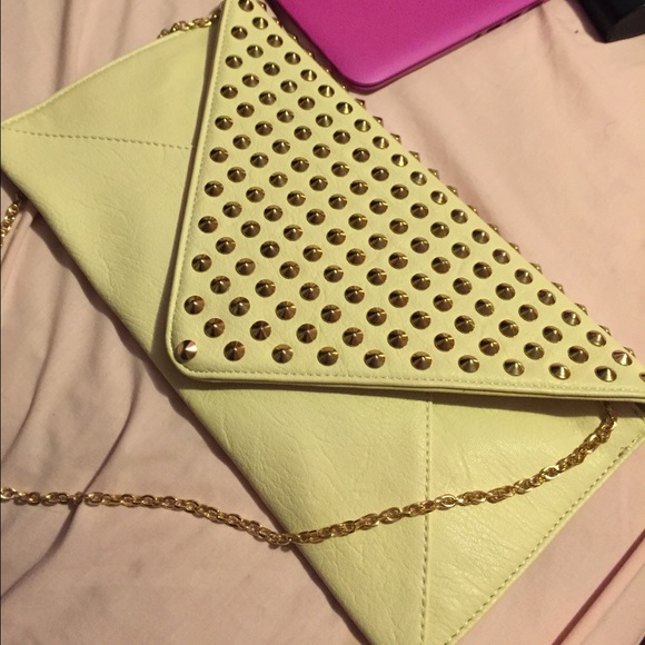 Studded handbag